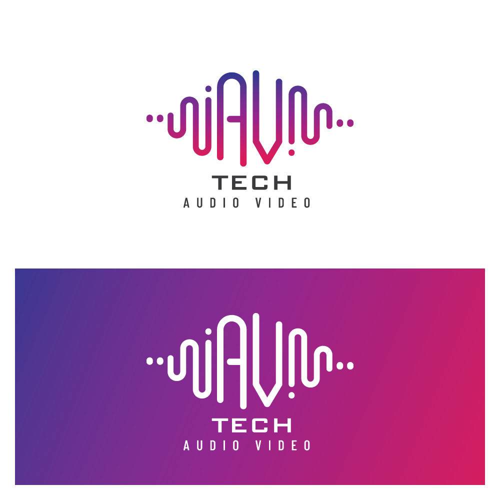 Logo Design by Sujit Banerjee for AV Tech | Design #25853174