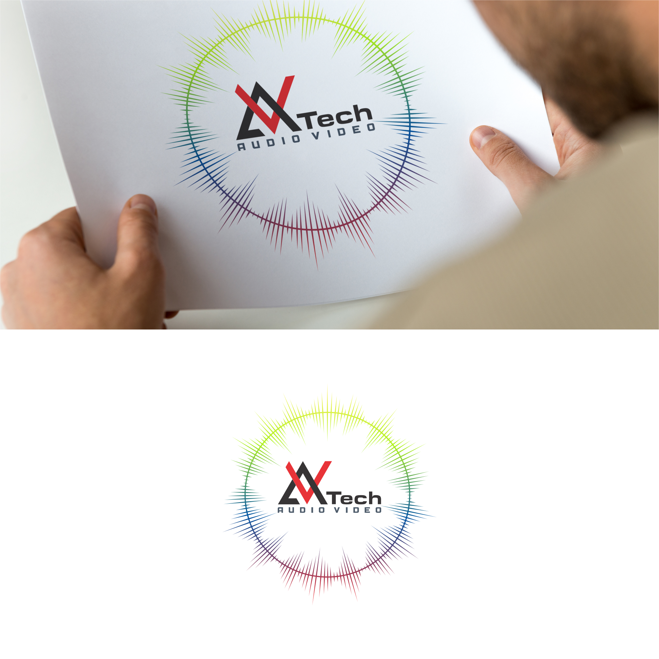 Diseño de Logo por fendi a para AV Tech | Diseño #25846301