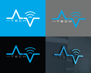 Logo Design by Atec for AV Tech | Design: #25843572