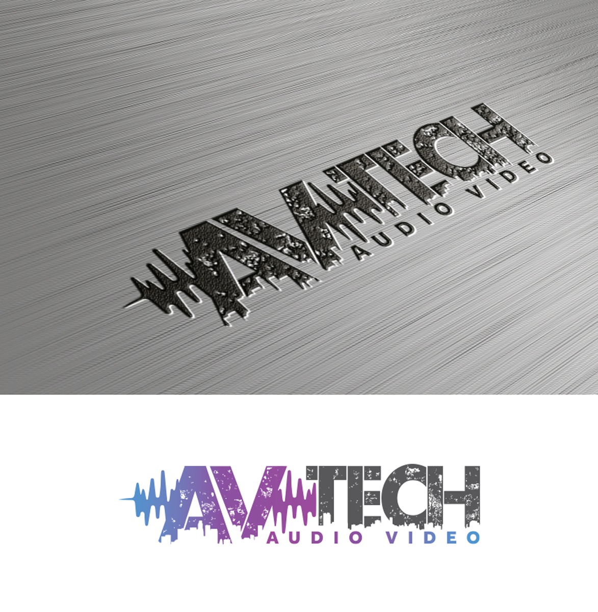 Logo-Design von Fusionex Studio für AV Tech | Design #25848912