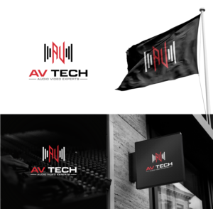 Design de Logo par Zybs Graphics pour AV Tech | Design #25879386