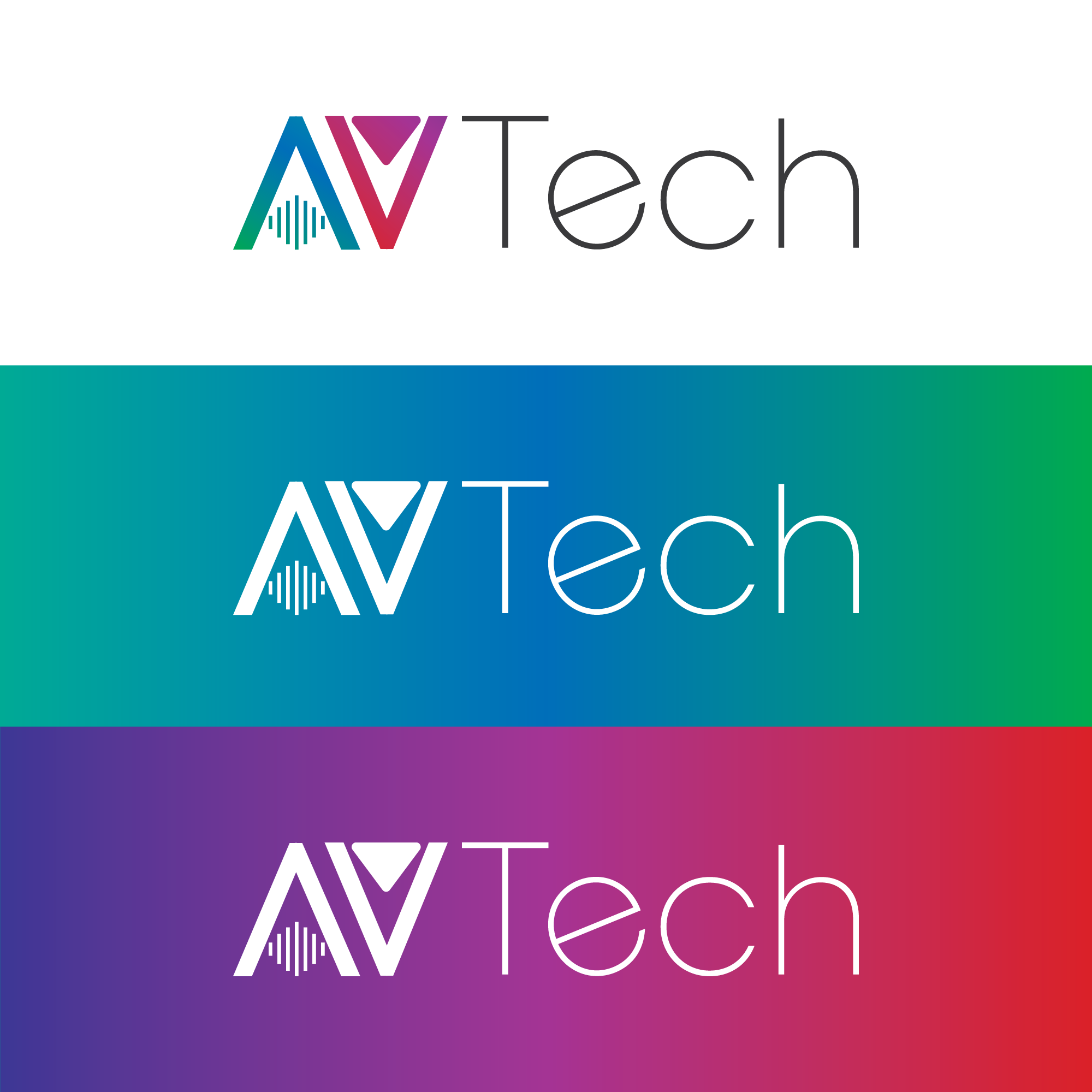 Logo Design by Zak deZign for AV Tech | Design #25842459