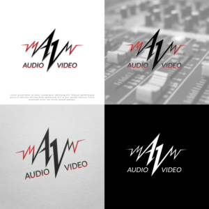 Logo Design by Aryodesigns for AV Tech | Design: #25845075