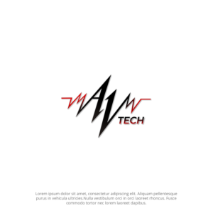 Logo Design by Aryodesigns for AV Tech | Design: #25845210