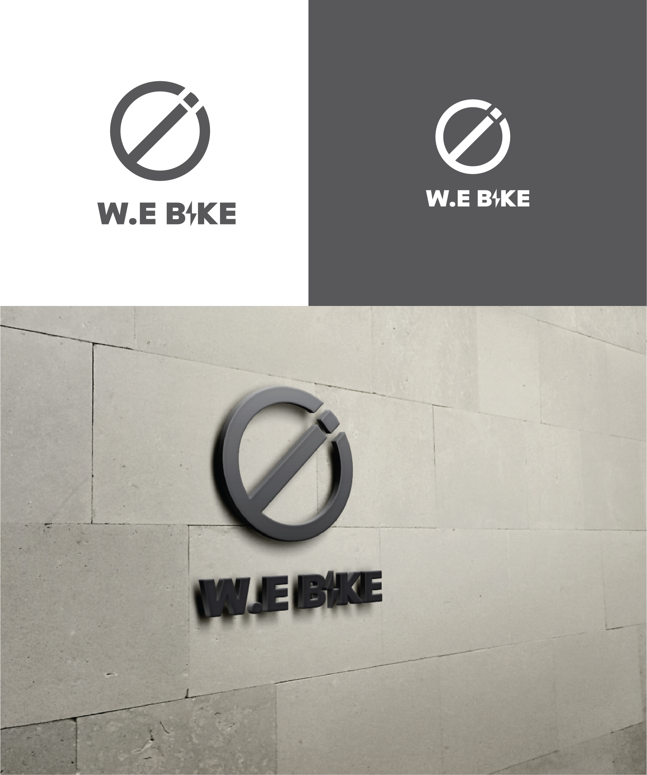 Logo Design by 3Guys for w.E Bike | Design #25863145
