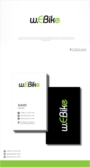 Logo-Design von graphicevolution für w.E Bike | Design: #25845860