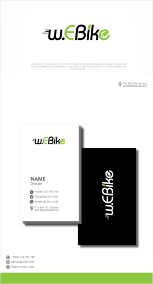 Logo-Design von graphicevolution für w.E Bike | Design: #25845861