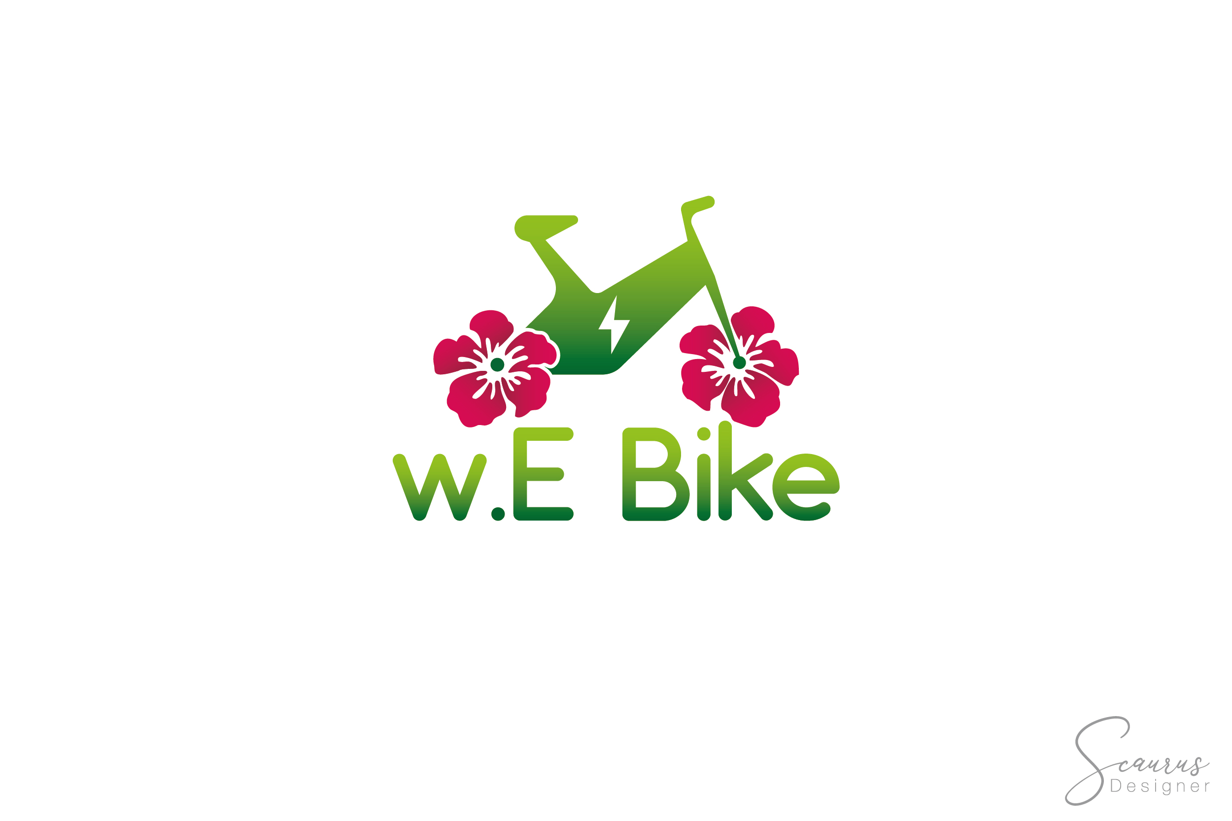 Logo Design by InkThink by Scaurus for w.E Bike | Design #25848597