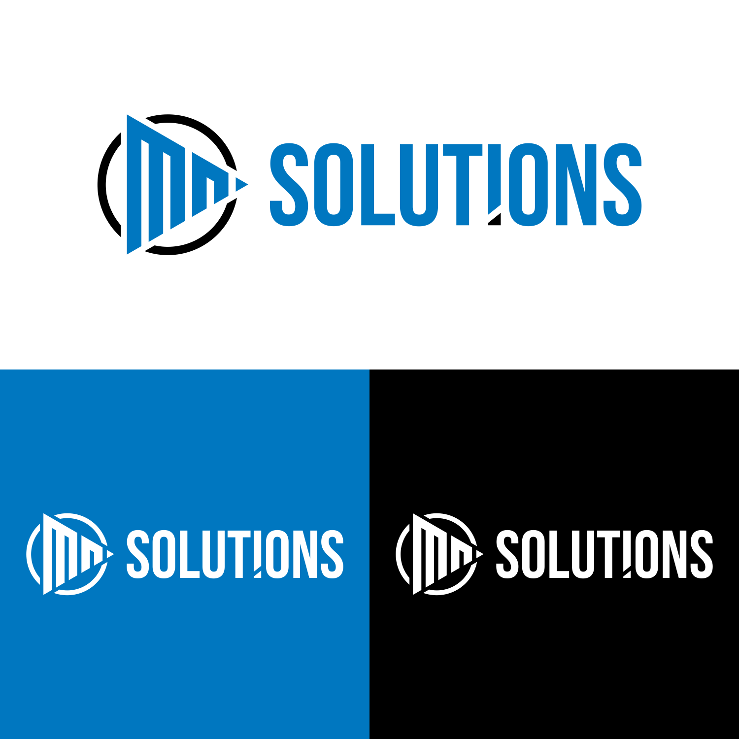 Logo Design by mr.yasmine for MN Solutions | Design #25842859