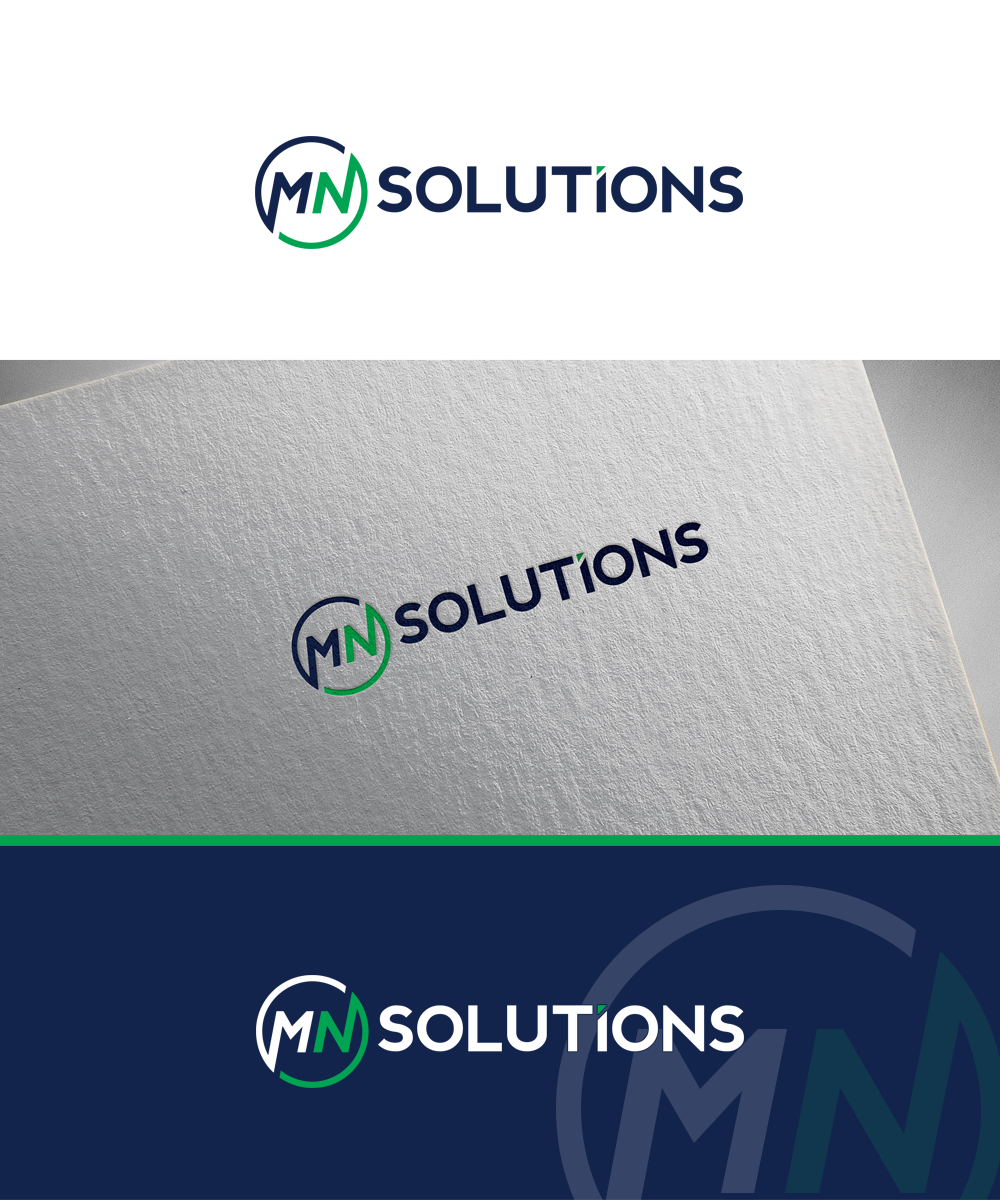 Diseño de Logo por Ethien para MN Solutions | Diseño #25850593