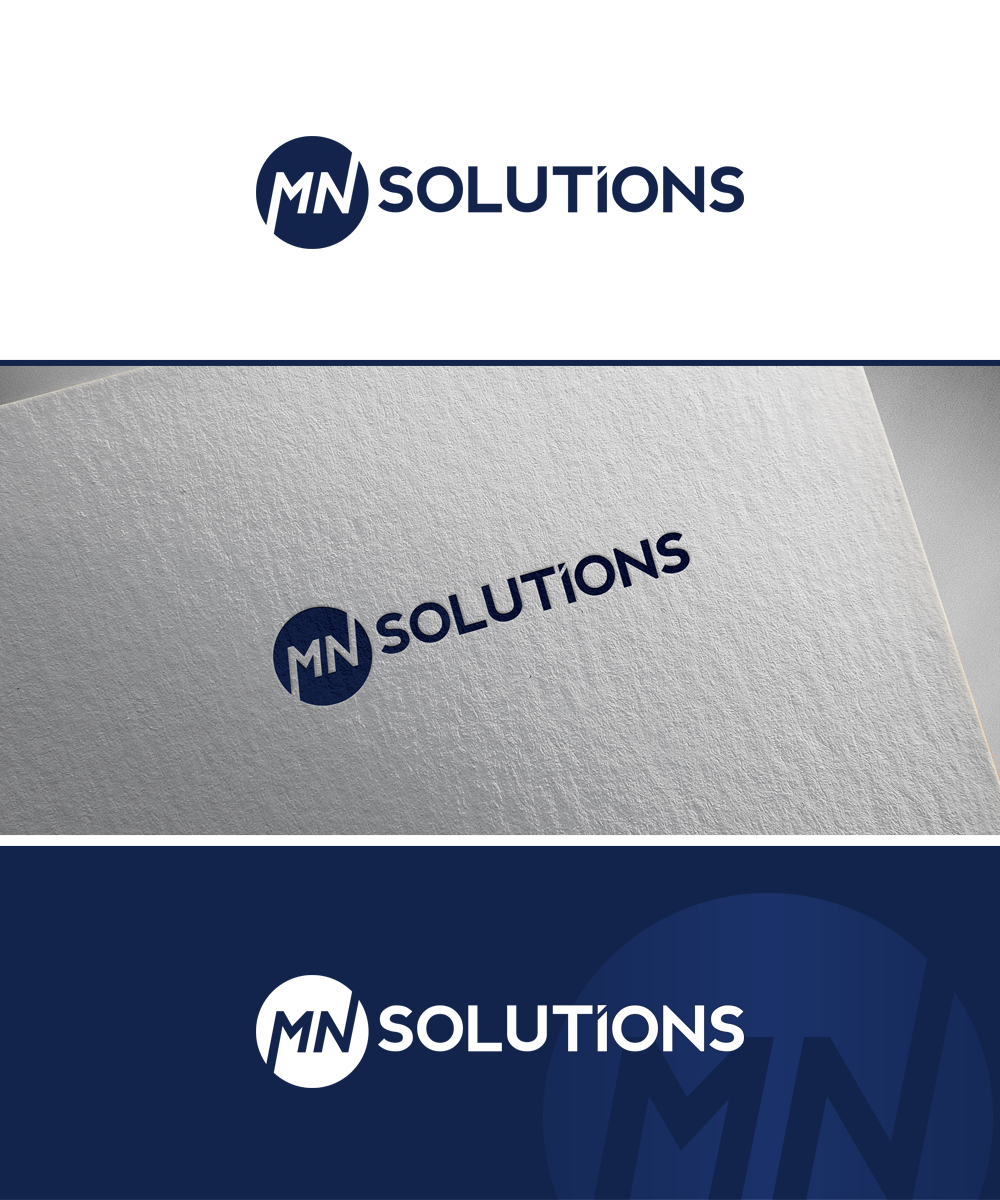 Diseño de Logo por Ethien para MN Solutions | Diseño #25850596