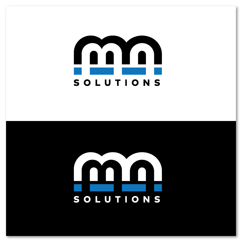 Logo Design by Sujit Banerjee for MN Solutions | Design #25844048