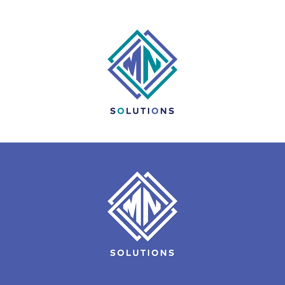 Logo Design by Sujit Banerjee for MN Solutions | Design #25844049