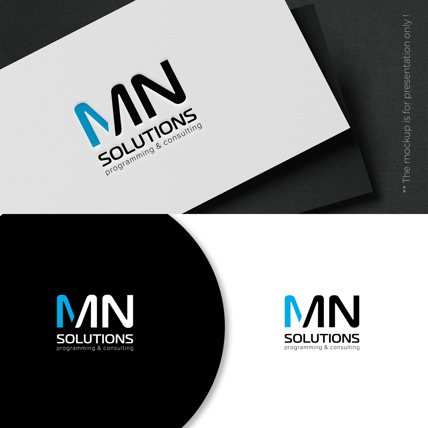 Diseño de Logo por designbysy para MN Solutions | Diseño #25853384