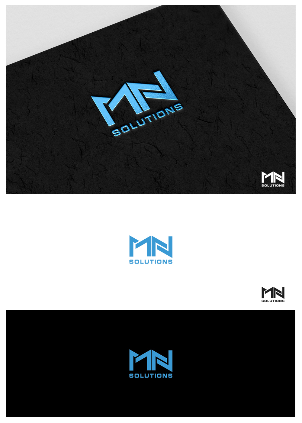 Logo Design by goranvisnjic82 for MN Solutions | Design: #25842494