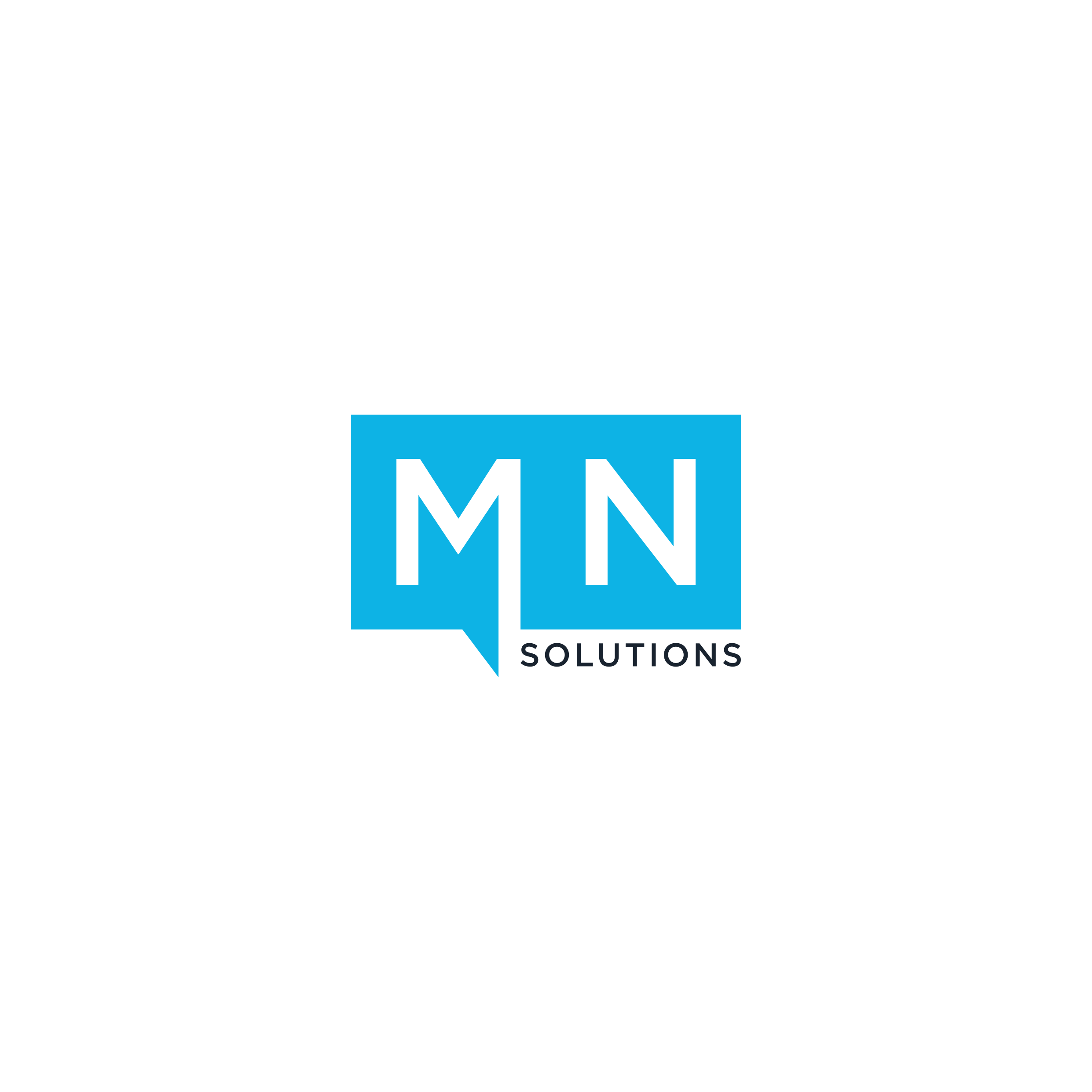 Diseño de Logo por HiDzign para MN Solutions | Diseño #25843860