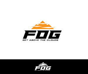 "FOG"  tag line can be included for not "Get above the clouds | Design de Logo par renderman