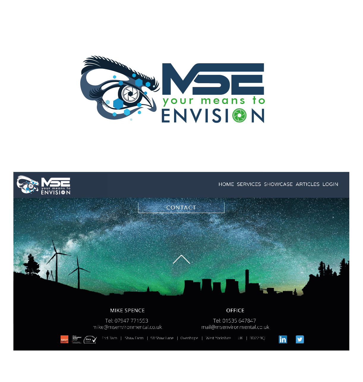 Logo-Design von BLESS-IDN für MSENVISION | Design #25850328