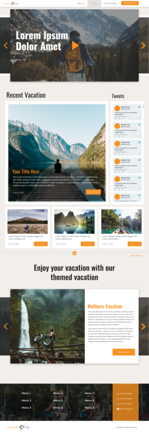 Web Design by Mate - Designer for this project | Design #25882934