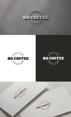 So Coffee | Logo Design by GLDesigns