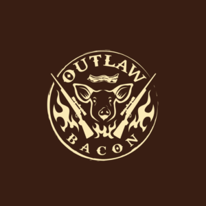 Outlaw Bacon | Logo Design by geni