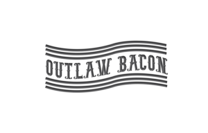 Outlaw Bacon | Logo Design by ZJ Design