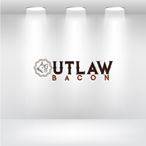 Outlaw Bacon | Logo Design by alpha hop