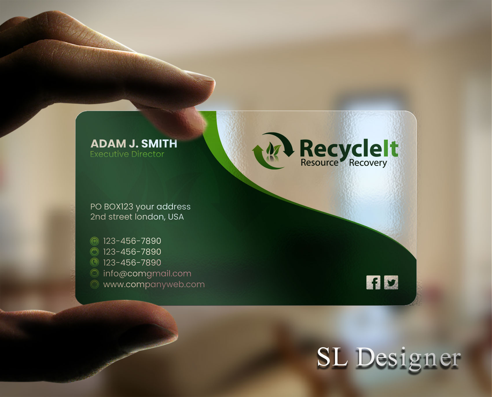 Business Card Design by SL Designer for this project | Design #25851147
