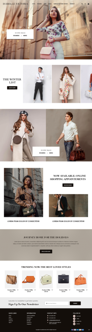 Web Design by pb for this project | Design: #25855608