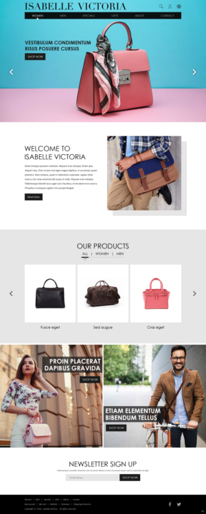 Web Design by pb for this project | Design: #25855612
