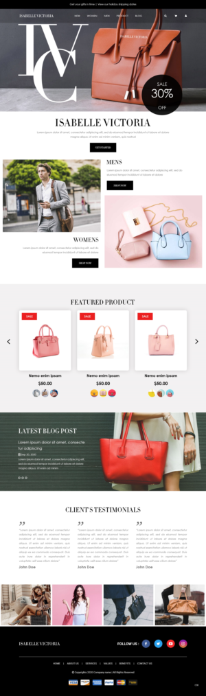 Web Design by pb for this project | Design: #25855614