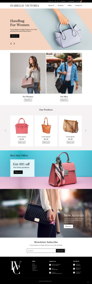 Web Design by pb for this project | Design: #25855617