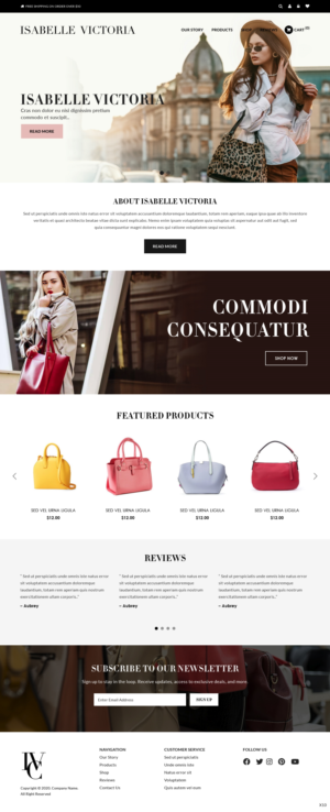 Web Design by pb for this project | Design: #25855618