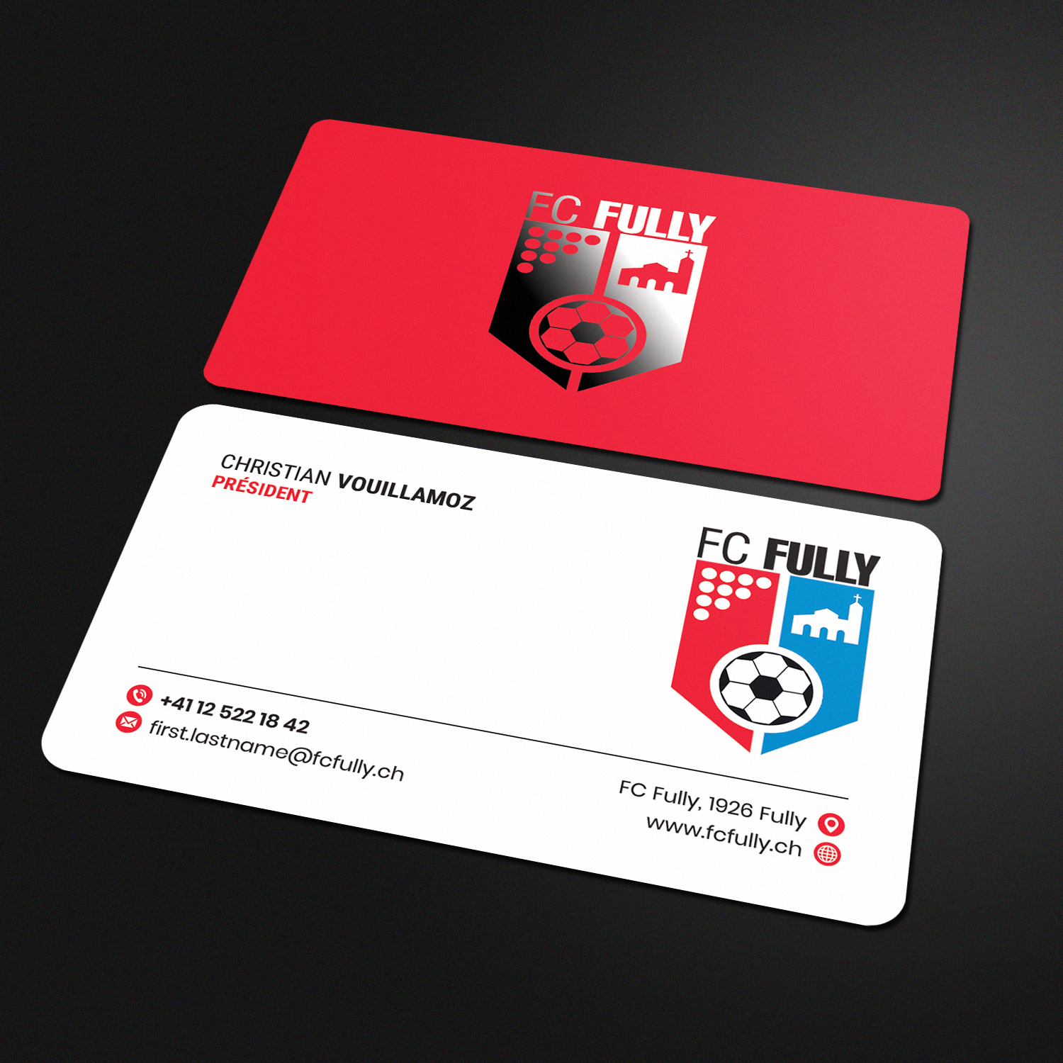 Business Card Design by Sandaruwan for FC Fully | Design #25857494