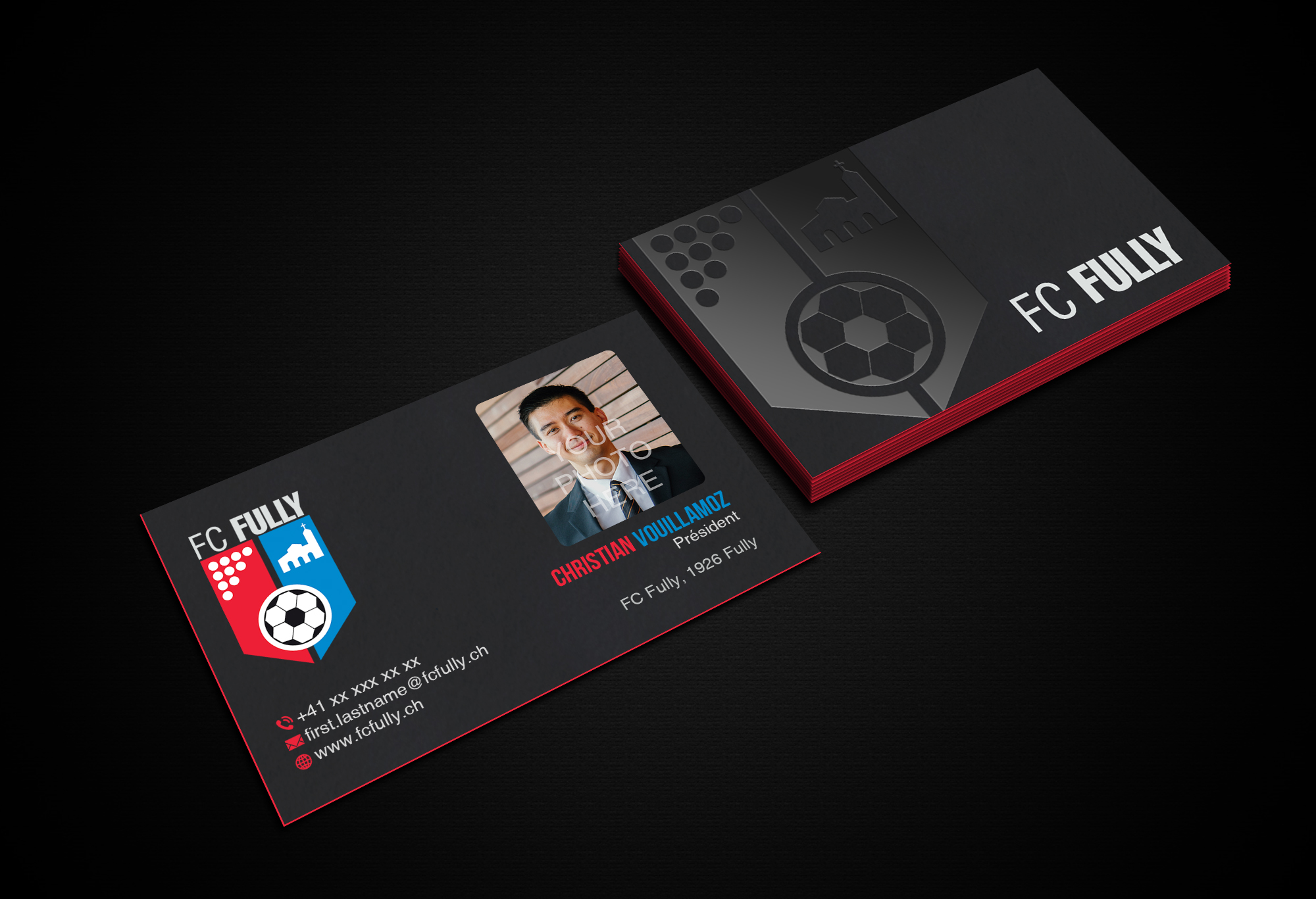 Business Card Design by Creations Box 2015 for FC Fully | Design #25863683