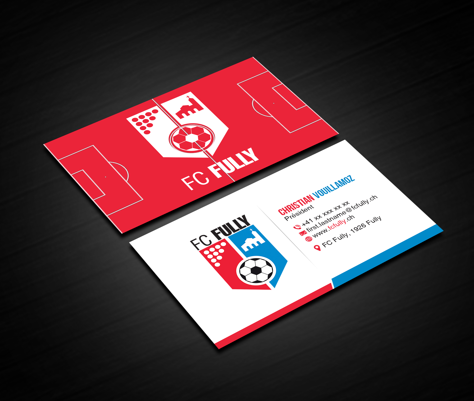 Design de Carte de Visite par Creations Box 2015 pour FC Fully | Design #25863701