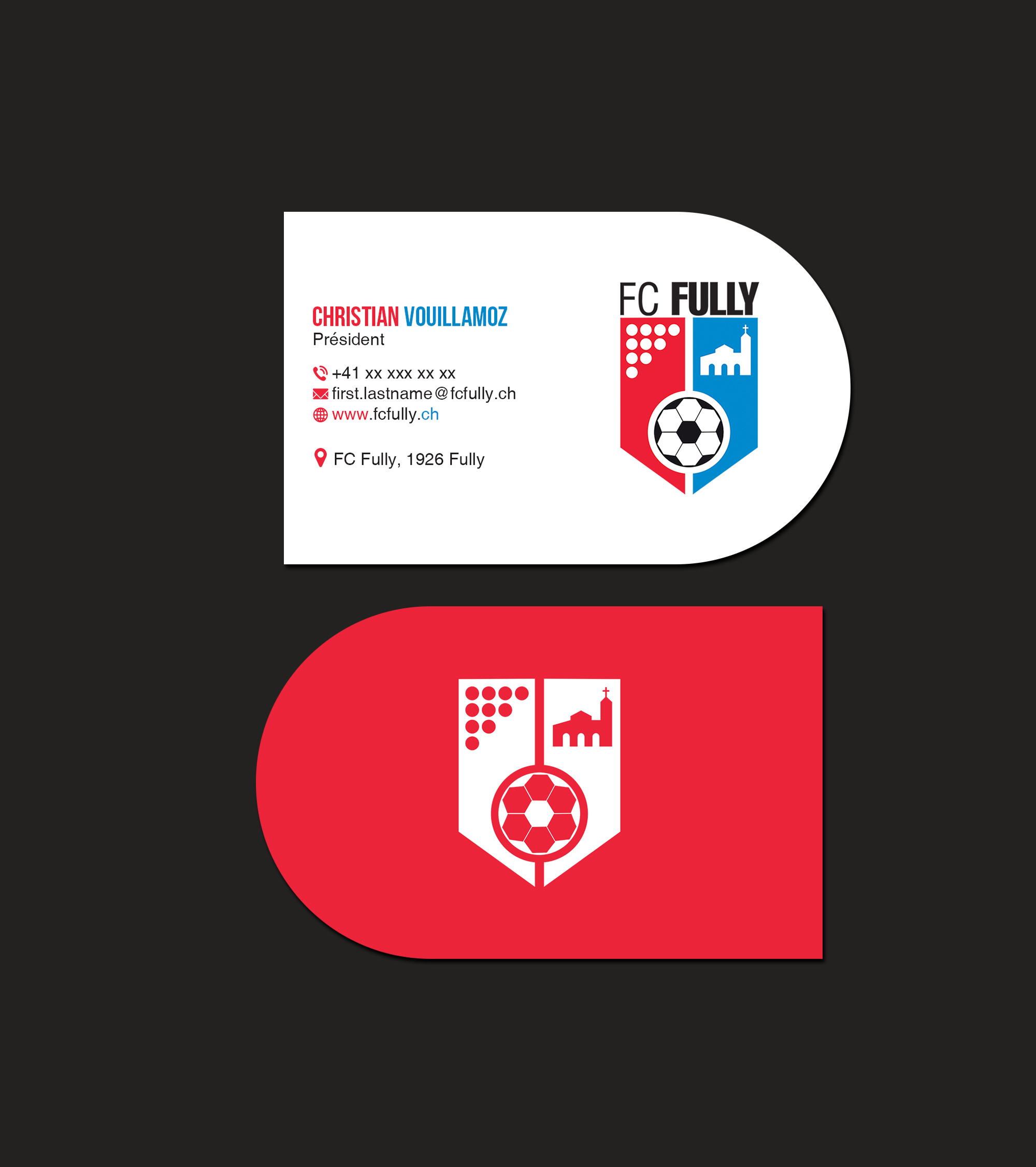 Design de Carte de Visite par Creations Box 2015 pour FC Fully | Design #25863704