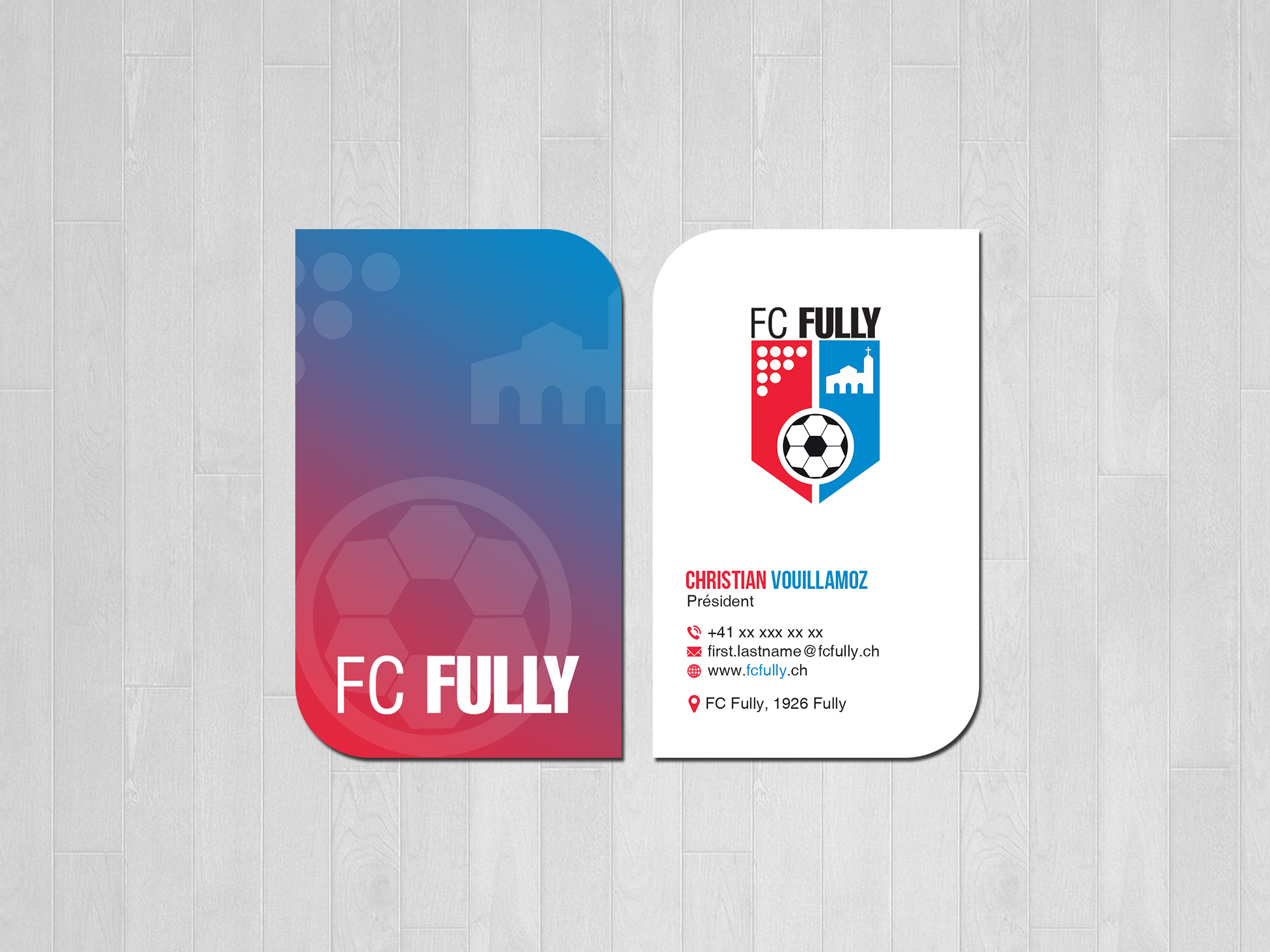 Business Card Design by Creations Box 2015 for FC Fully | Design #25863705