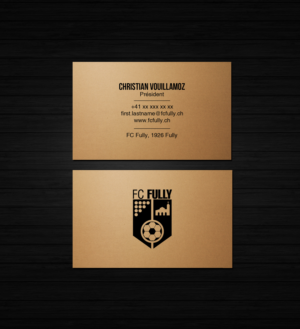 Business Card Design by Creations Box 2015 for FC Fully | Design: #25863712