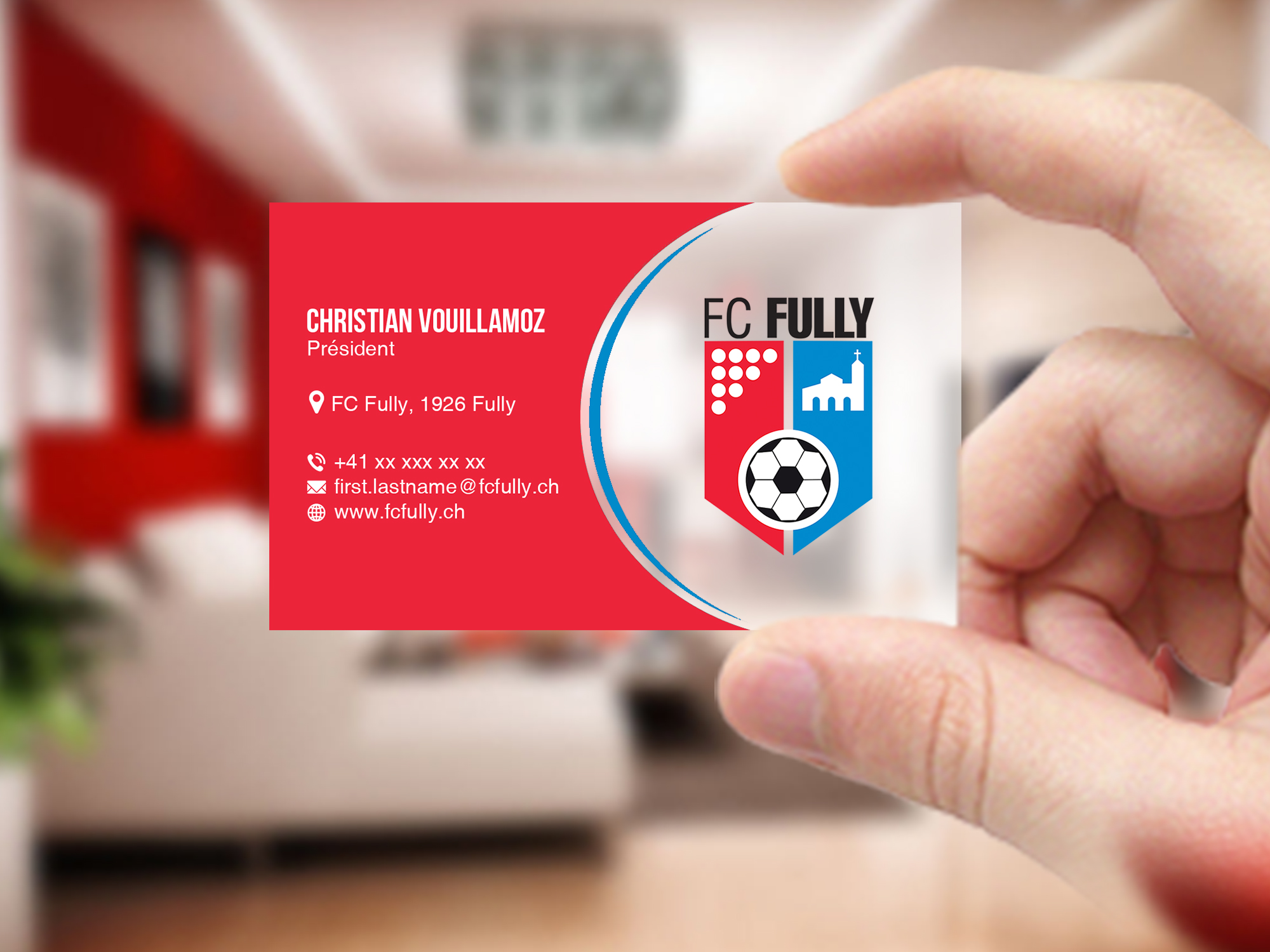Business Card Design by Creations Box 2015 for FC Fully | Design #25863723