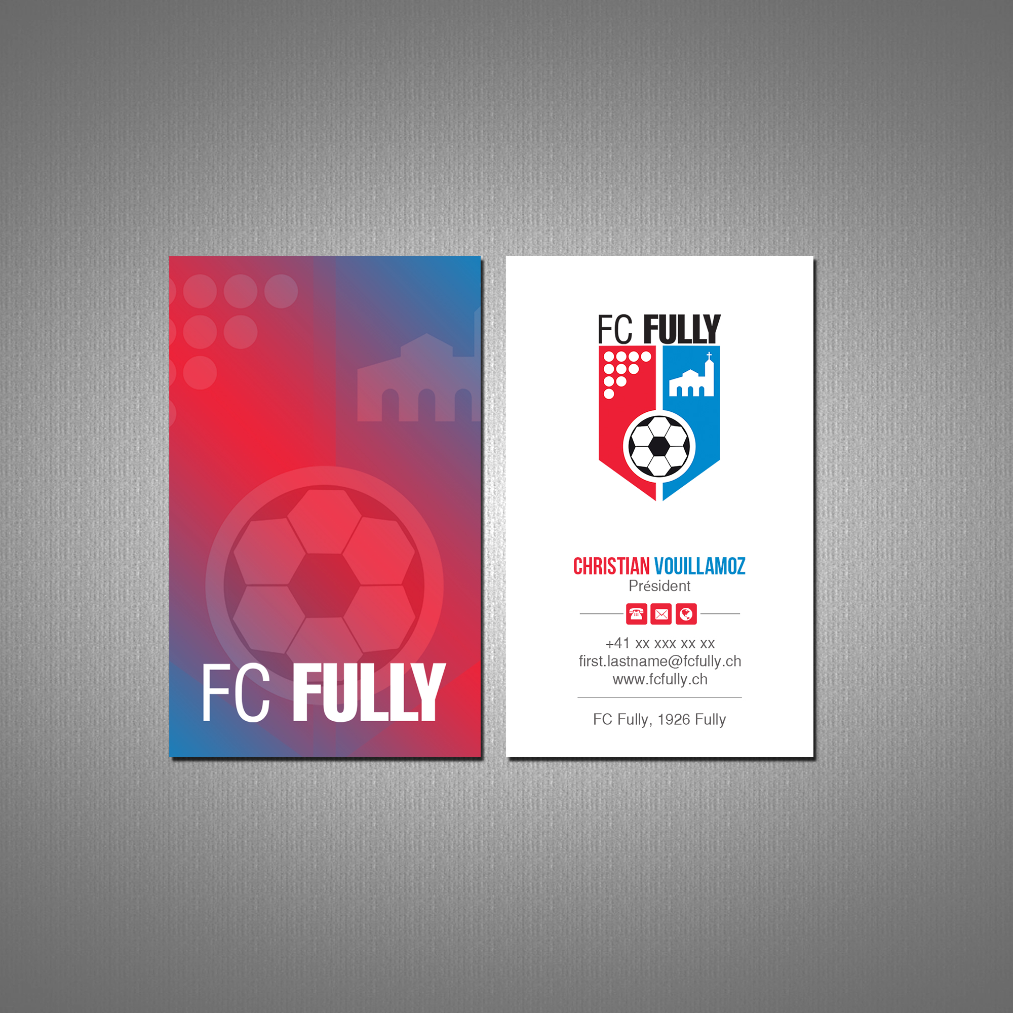 Business Card Design by Creations Box 2015 for FC Fully | Design #25863731