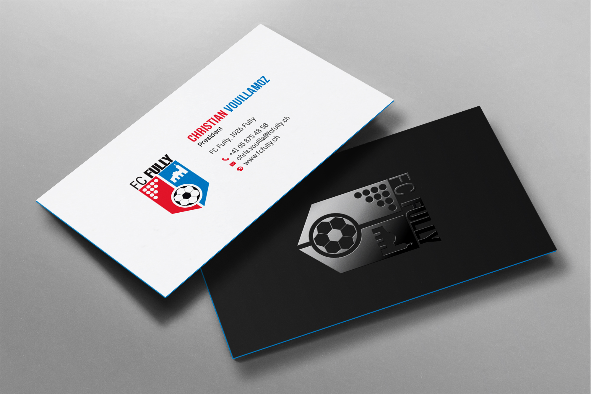 Business Card Design by chandrayaan.creative for FC Fully | Design #25853443