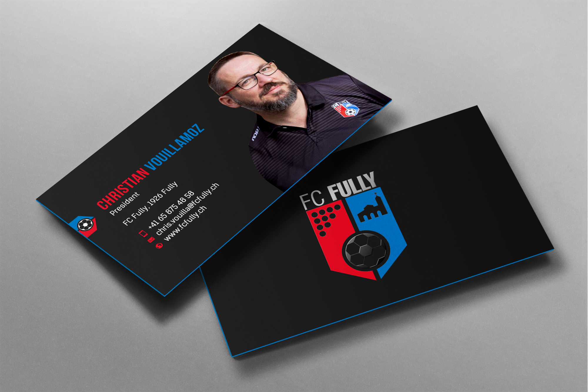 Business Card Design by chandrayaan.creative for FC Fully | Design #25853797