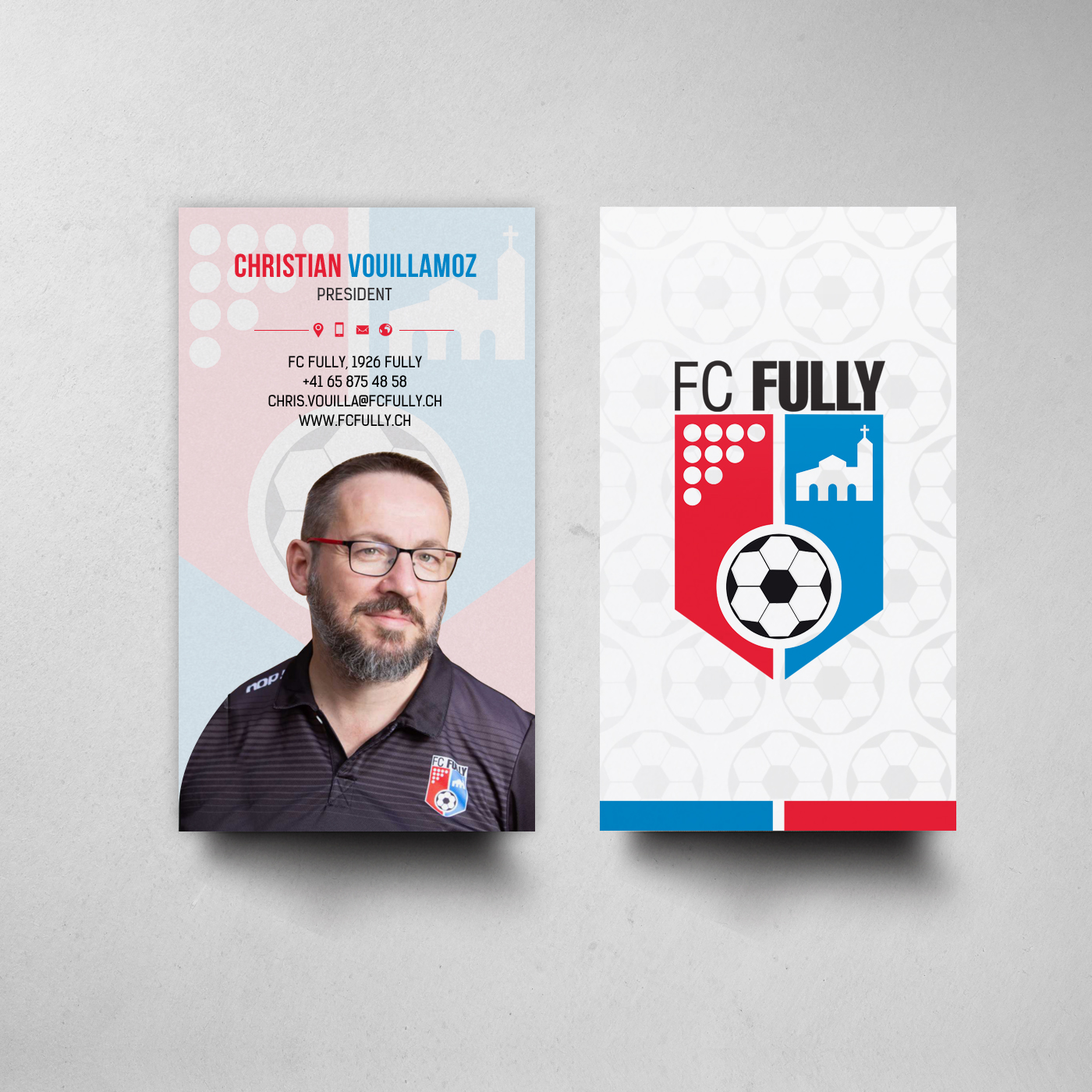 Business Card Design by chandrayaan.creative for FC Fully | Design #25853798