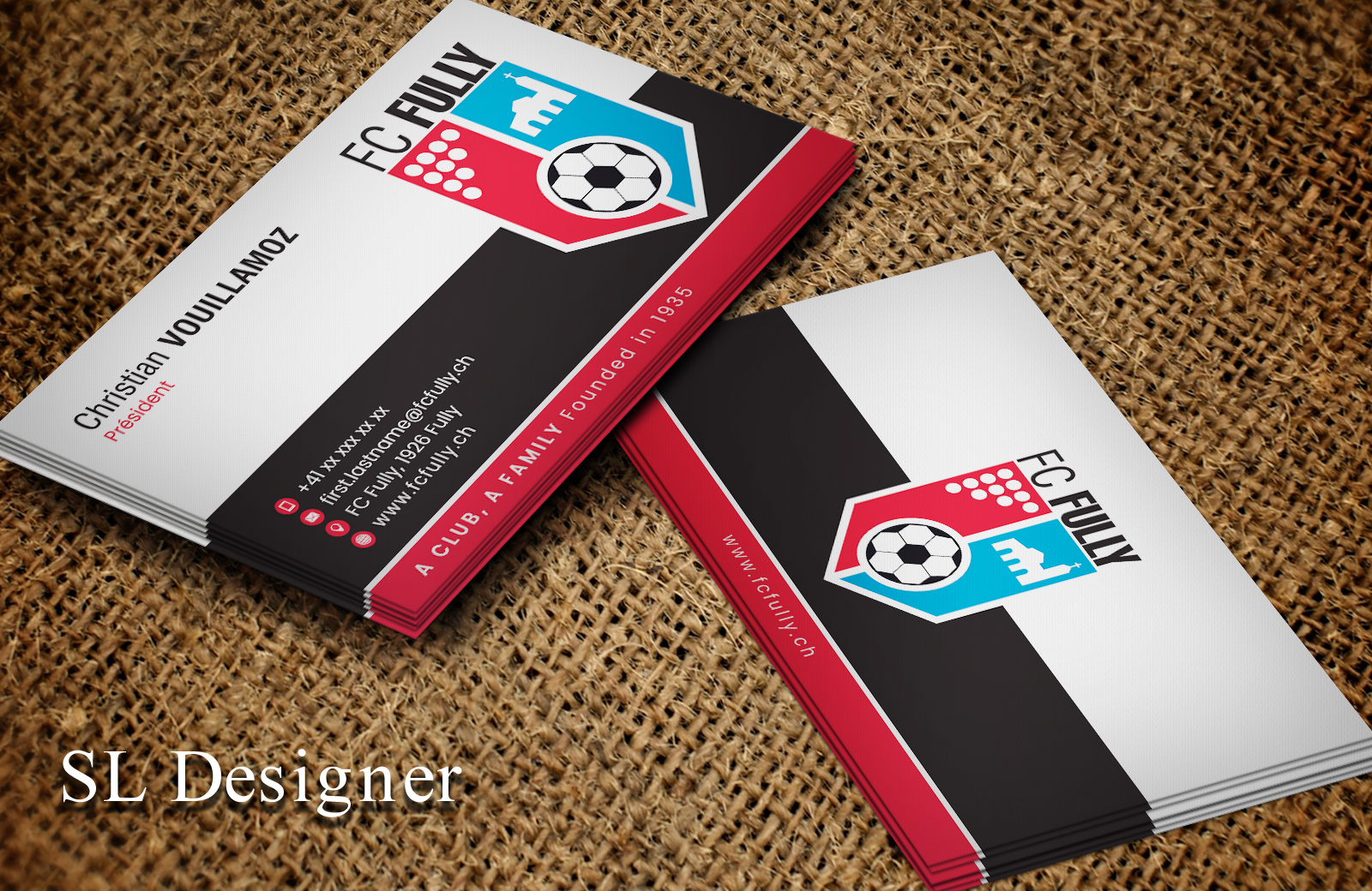 Business Card Design by SL Designer for FC Fully | Design #25847636