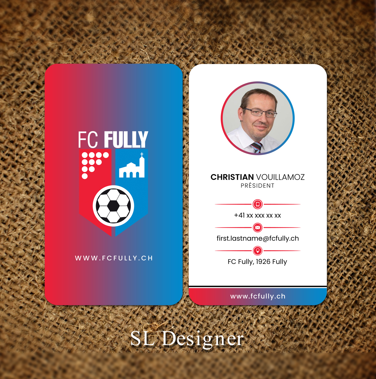 Business Card Design by SL Designer for FC Fully | Design #25847637