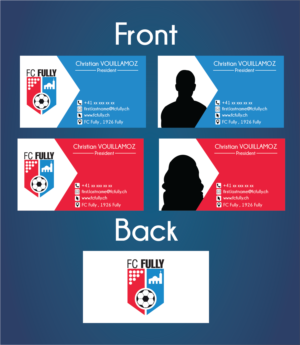 Design de Carte de Visite par The Talich pour FC Fully | Design : #25869271