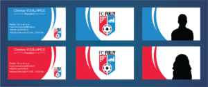 Design de Carte de Visite par The Talich pour FC Fully | Design : #25869276