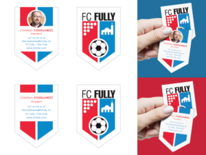 Business Card Design by Carolina Ramírez for FC Fully | Design #25884124