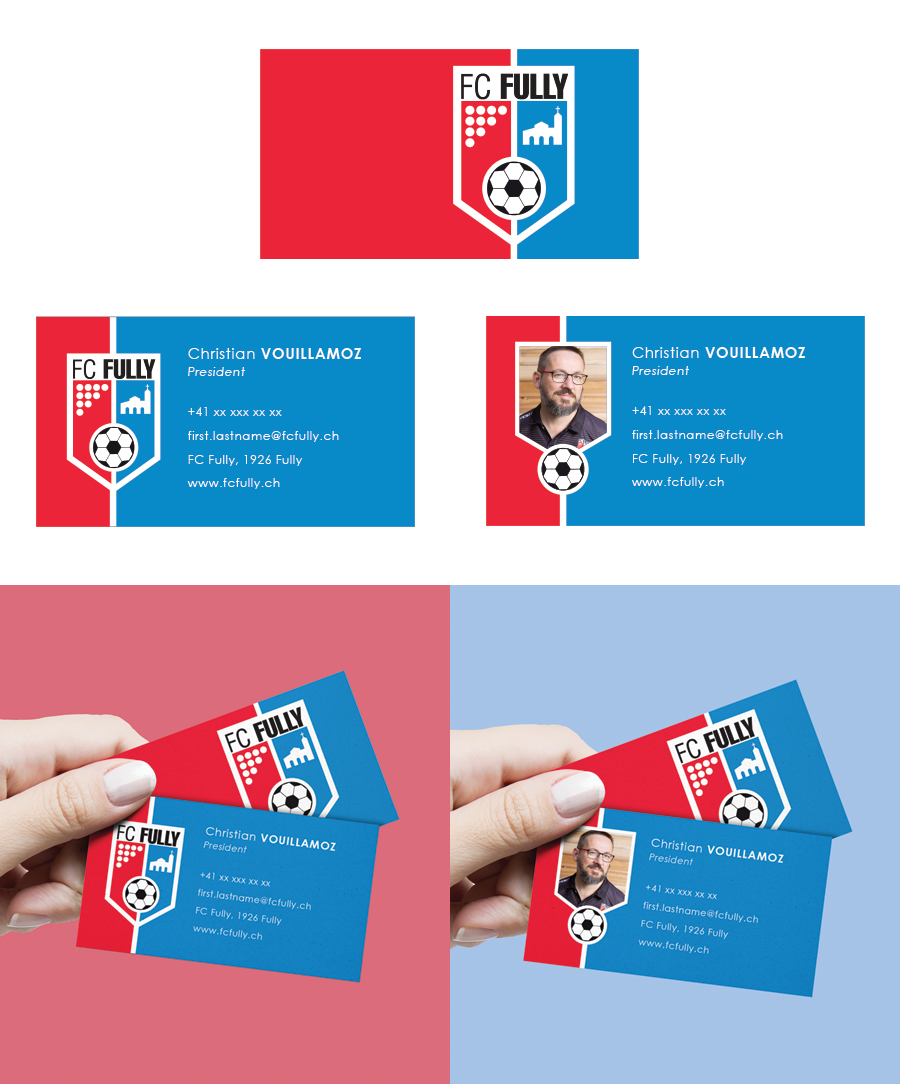 Business Card Design by Carolina Ramírez for FC Fully | Design #25884163